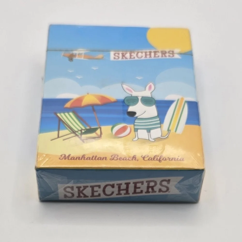 Skechers Manhattan Beach California Playing Cards Surf Dog Brand NEW Sealed